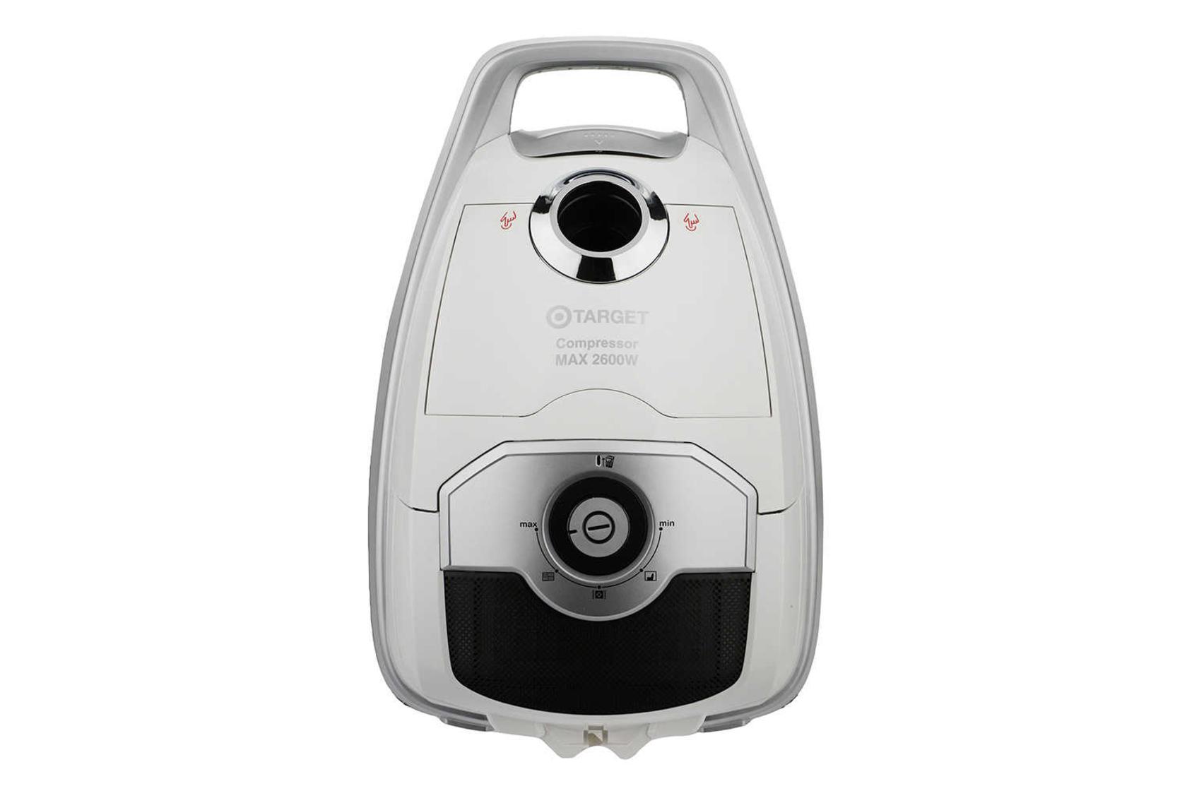 نمای جلوی جاروبرقی تارگت Turbo-AG plus رنگ سفید