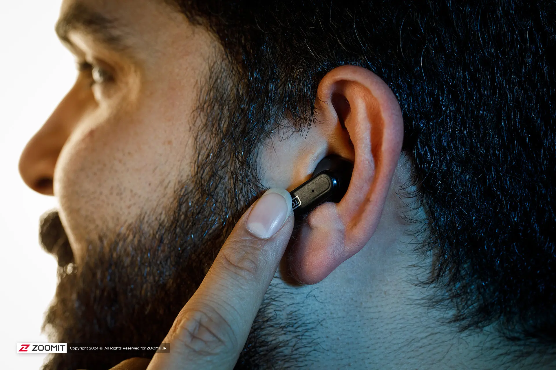 هدفون تی سی اچ D6 Sound Hunt در گوش