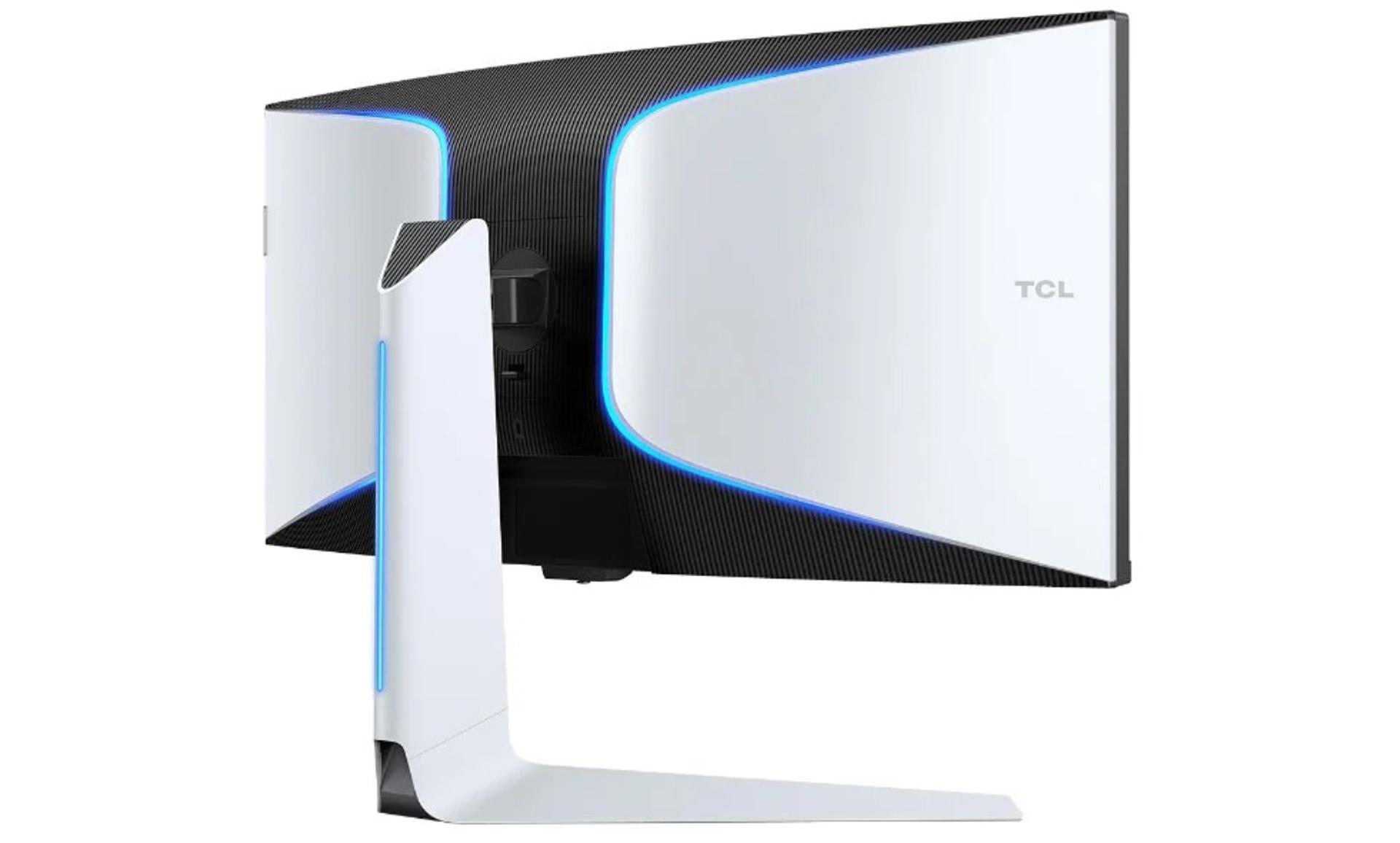 مانیتور TCL 34R83Q از نمای پشت
