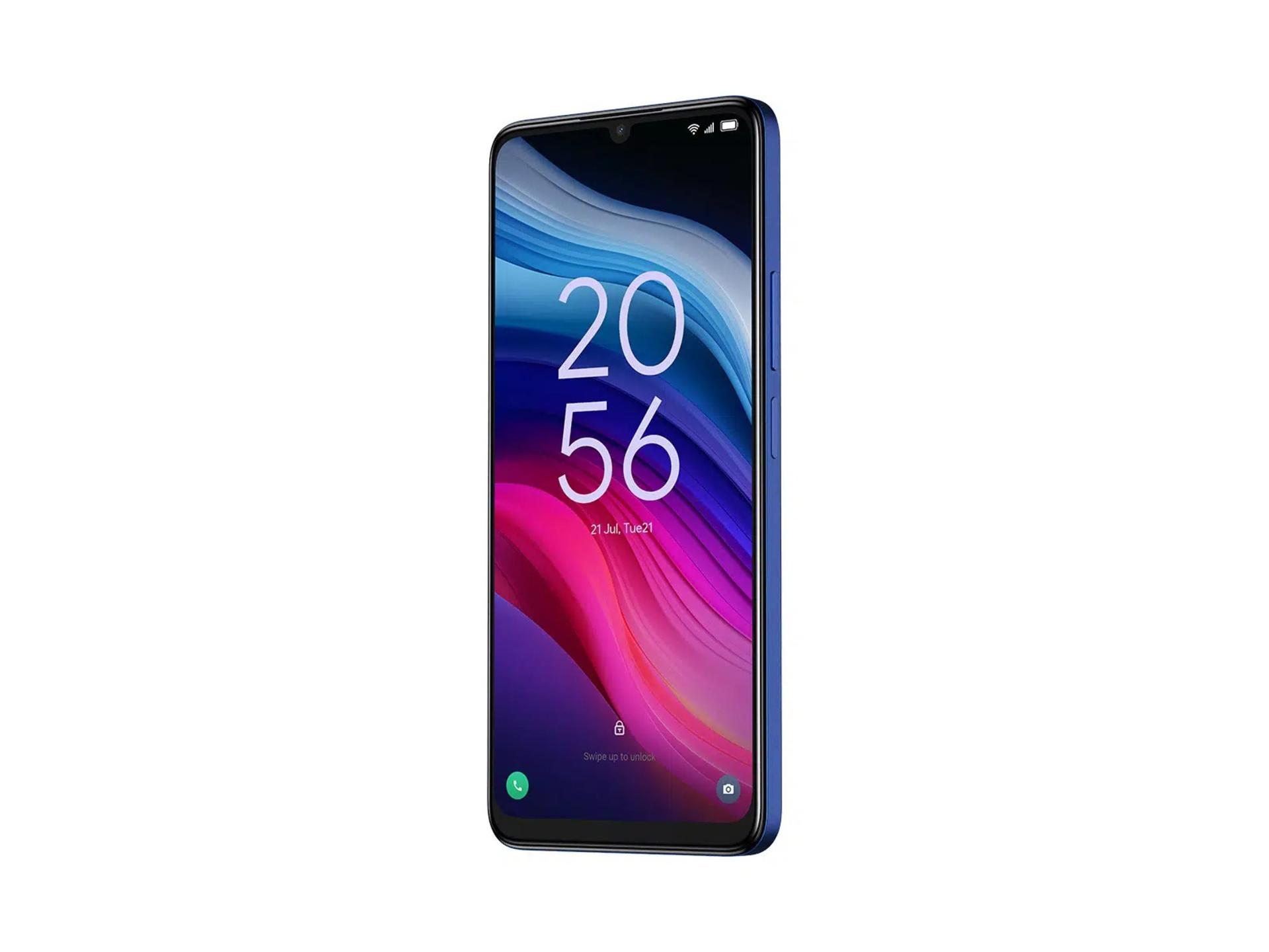 نمای جلو و کناره گوشی tcl 505