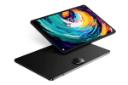 نمای نیمرخ تبلت NxtPaper 14 Pro تی سی ال / TCL NxtPaper 14 Pro با پنل جلو، پنل پشت، دوربین دوگانه و لبه‌های کناری رنگ مشکی
