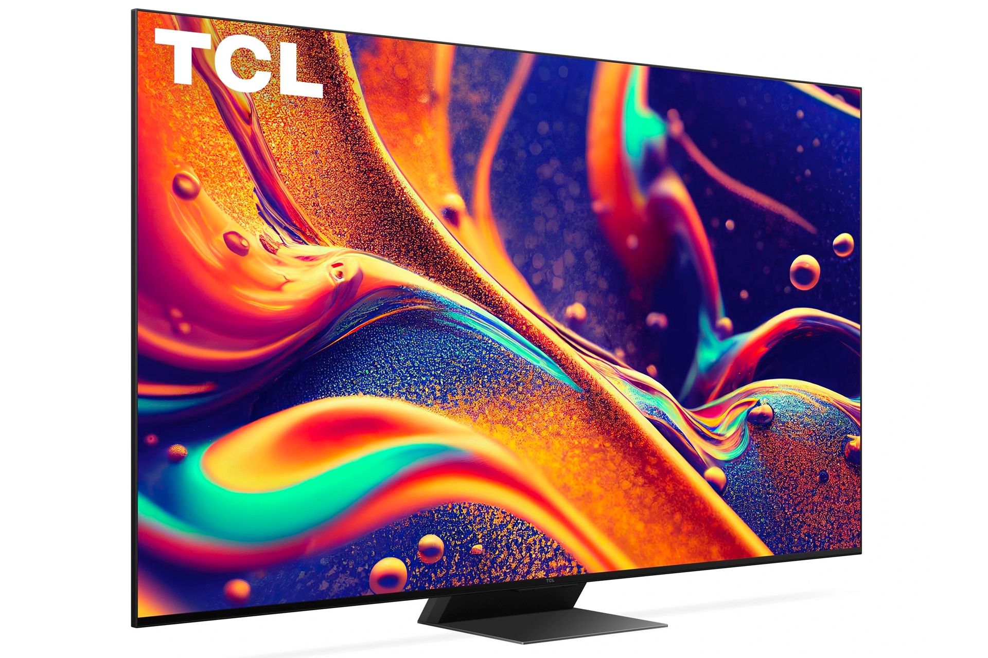 تلویزیون پرچمدار مینی LED تی سی ال QM8 از نمای جلو
