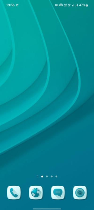 والپیپر تم Teal