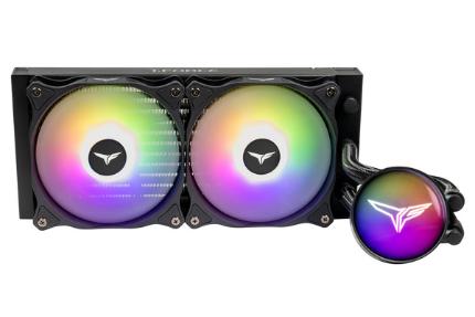 نورپردازی خنک کننده مایع تیم گروپ SIREN GD240 All-in-One ARGB