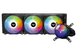 خنک کننده مایع تیم گروپ SIREN GD360E All-in-One ARGB Black رنگ مشکی