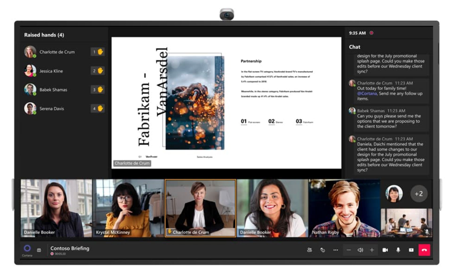 سرویس Teams Rooms سرفیس هاب 2S نسل ۲ مایکروسافت