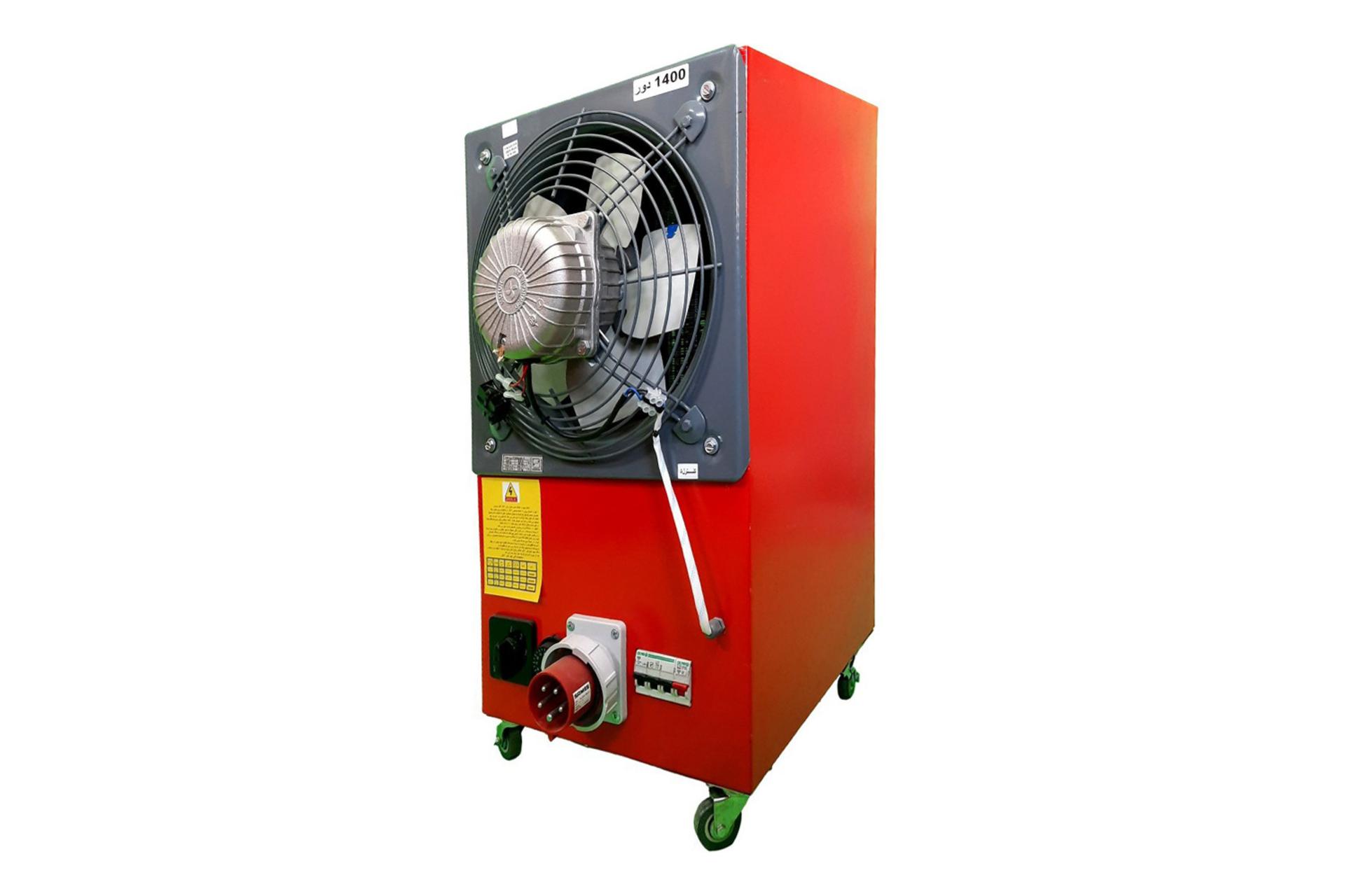 نمای پشتی بخاری برقی تکنو دیزاین Techno Design HT0021
