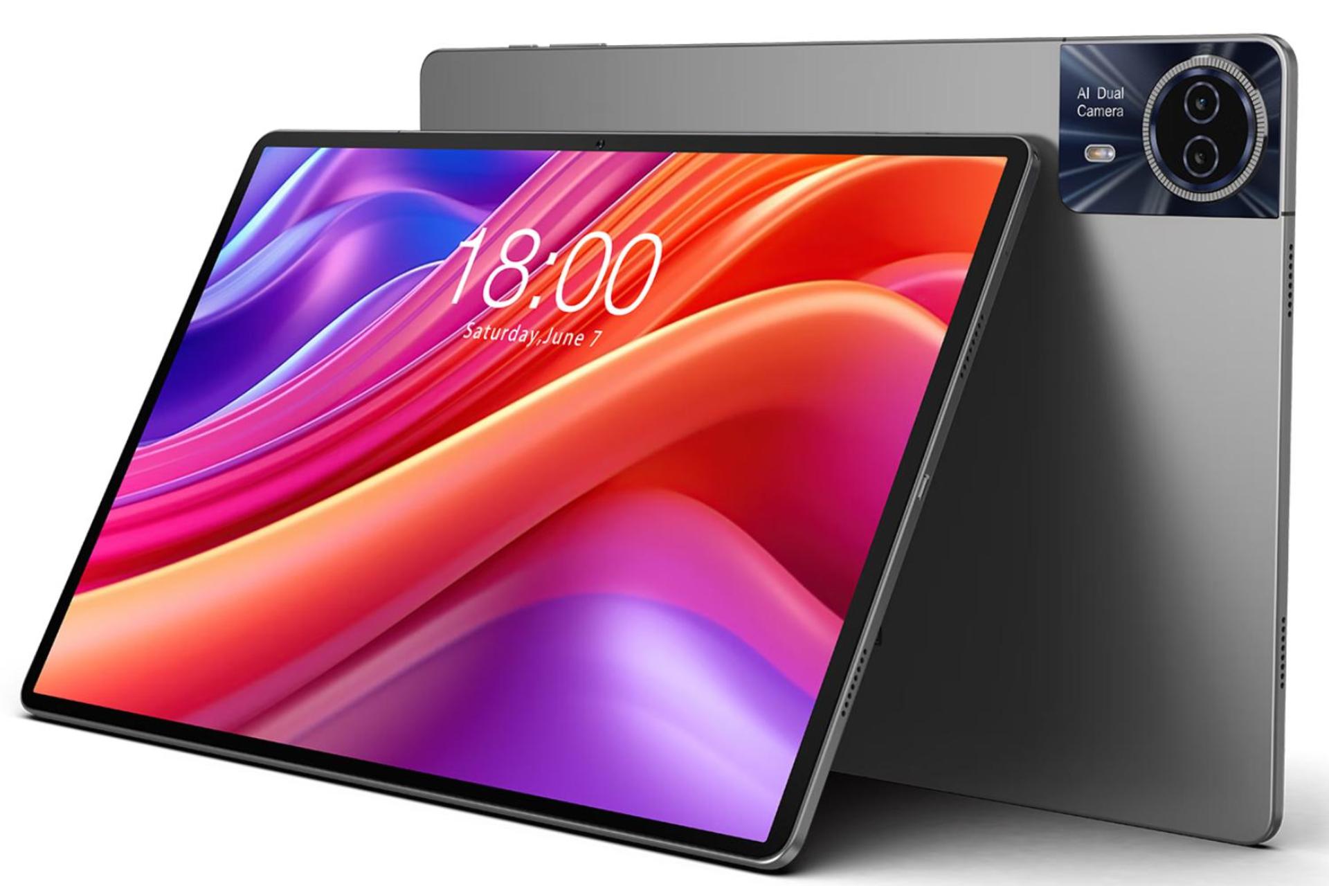 تبلت Teclast T65 Max از نمای جلو و پشت