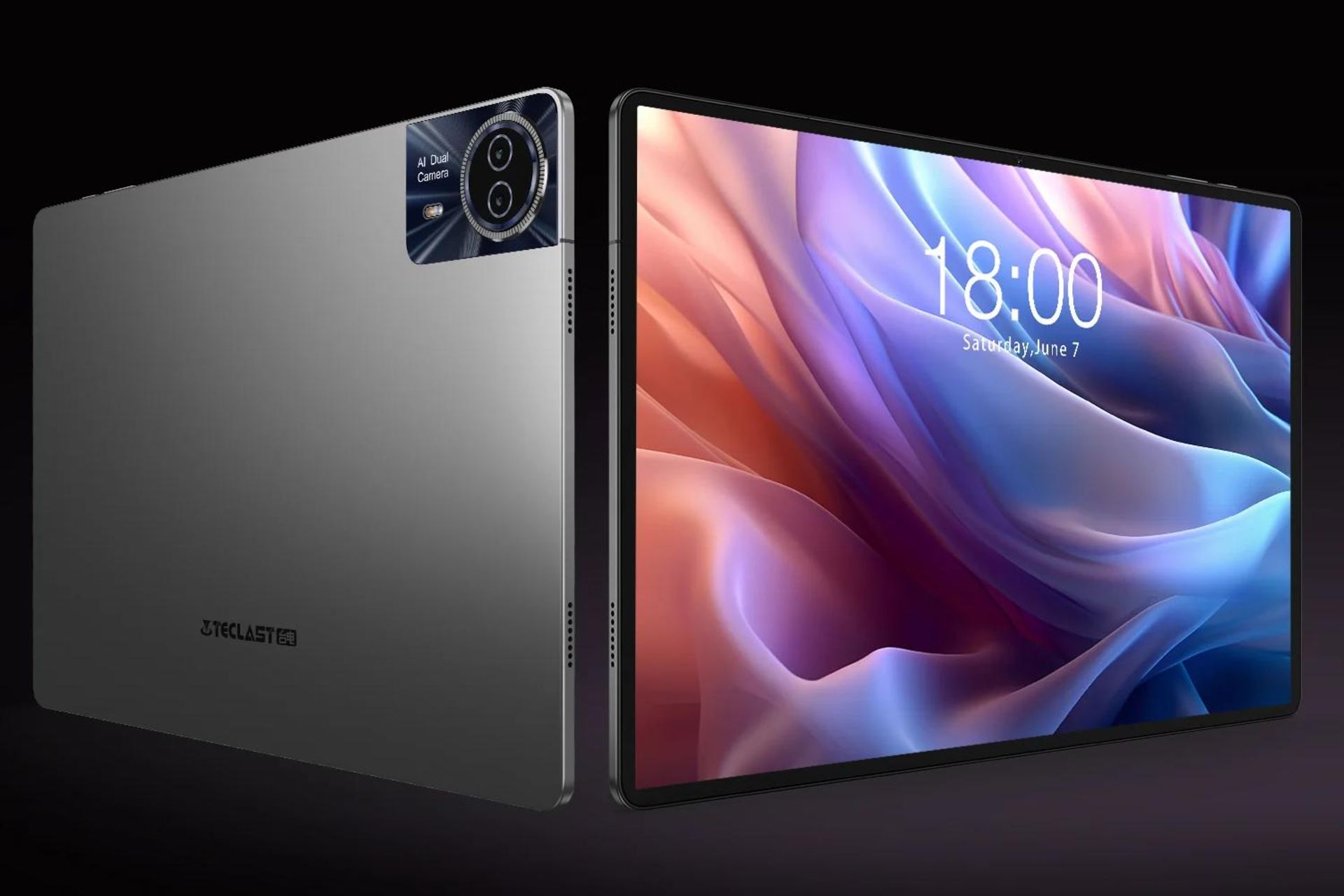 تبلت Teclast T65 Max از نمای جلو و پشت