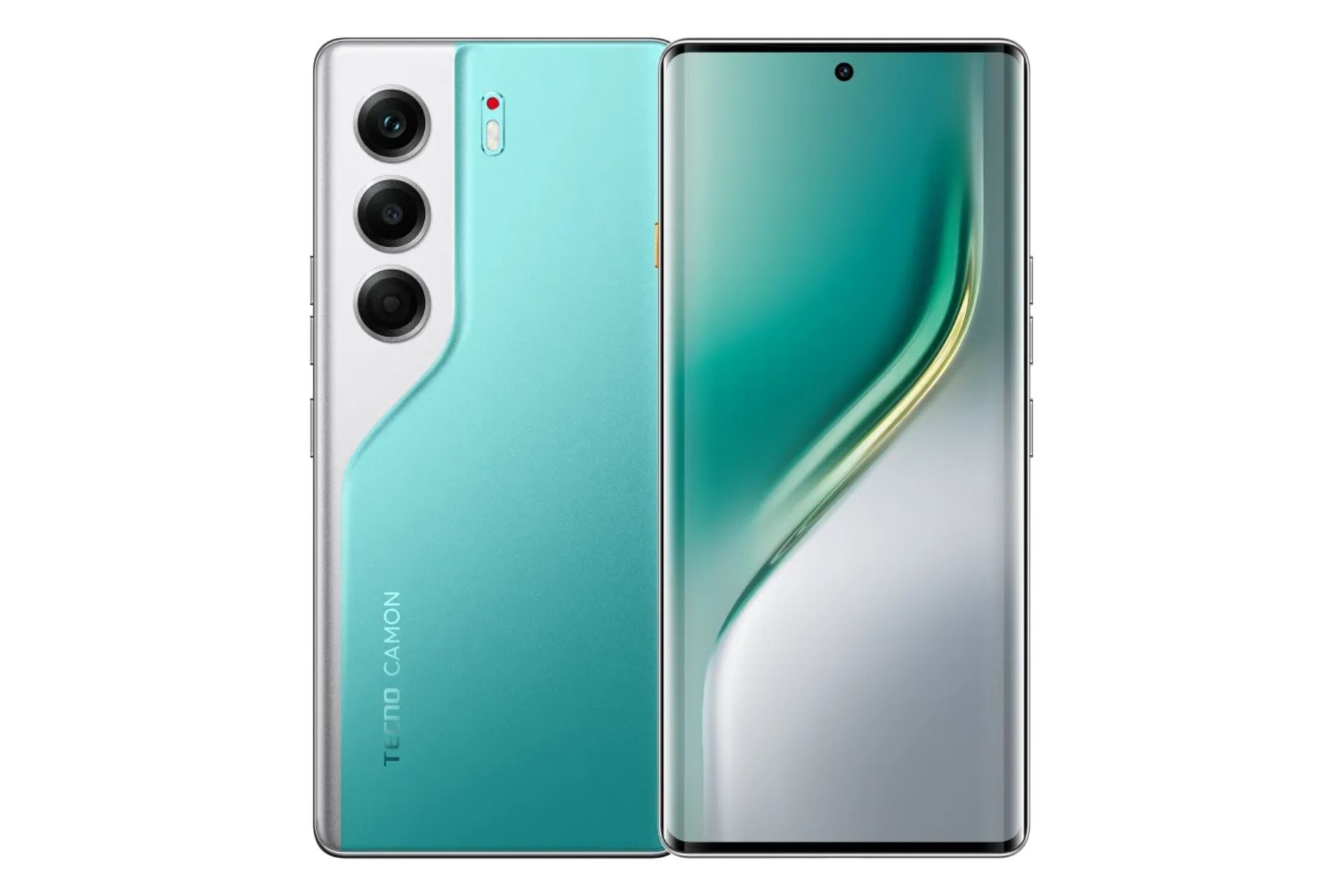 پنل جلو و پشت گوشی موبایل Camon 40 پرو تکنو 5G سبز / Tecno Camon 40 Pro 5G