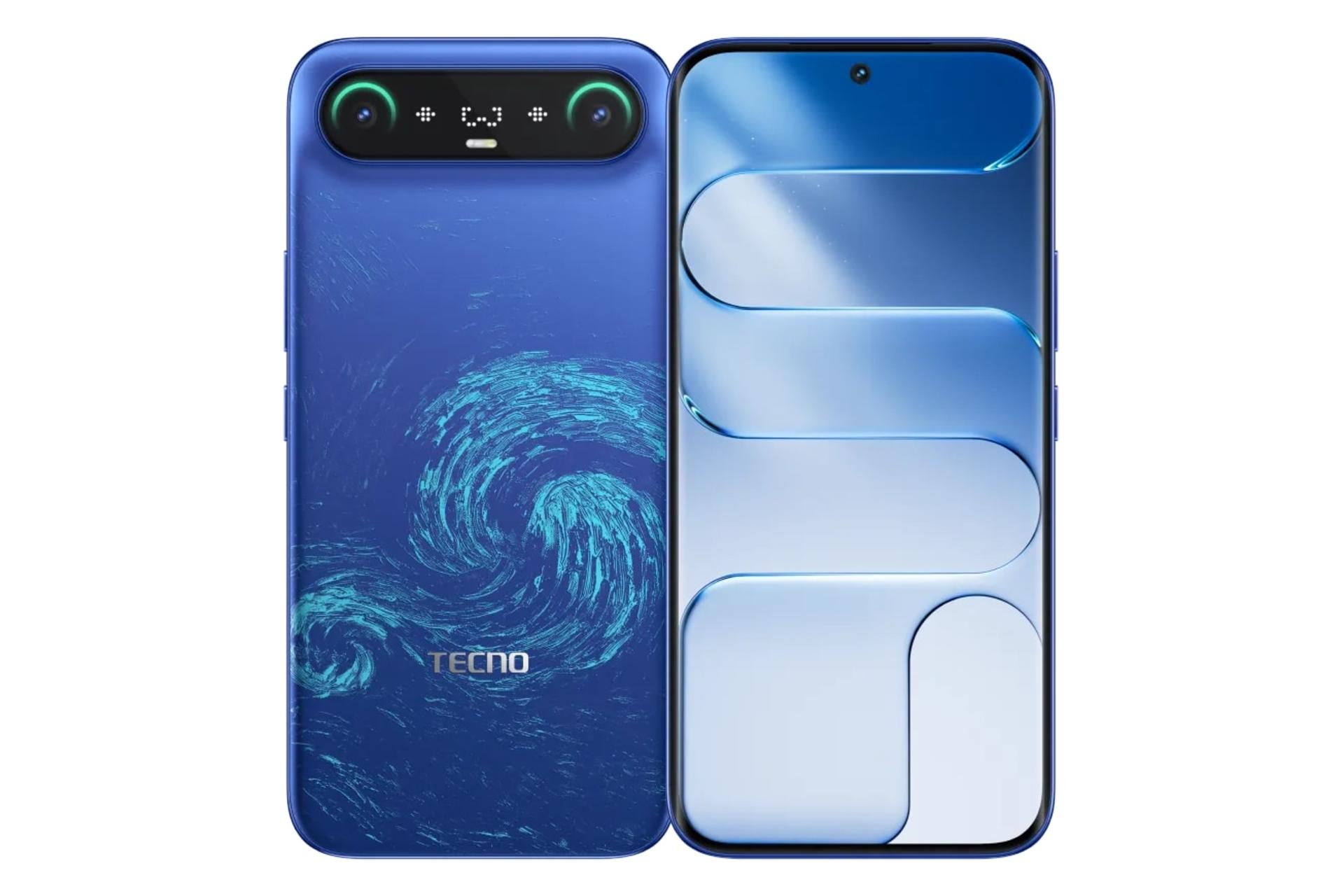 گوشی موبایل Camon اسلیم تکنو آبی / Tecno Camon Slim