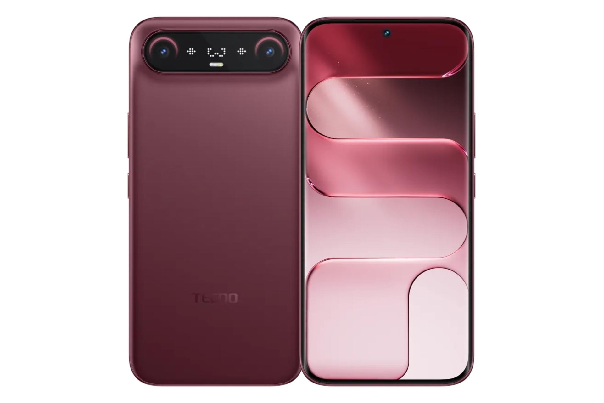 گوشی موبایل Camon اسلیم تکنو شرابی / Tecno Camon Slim