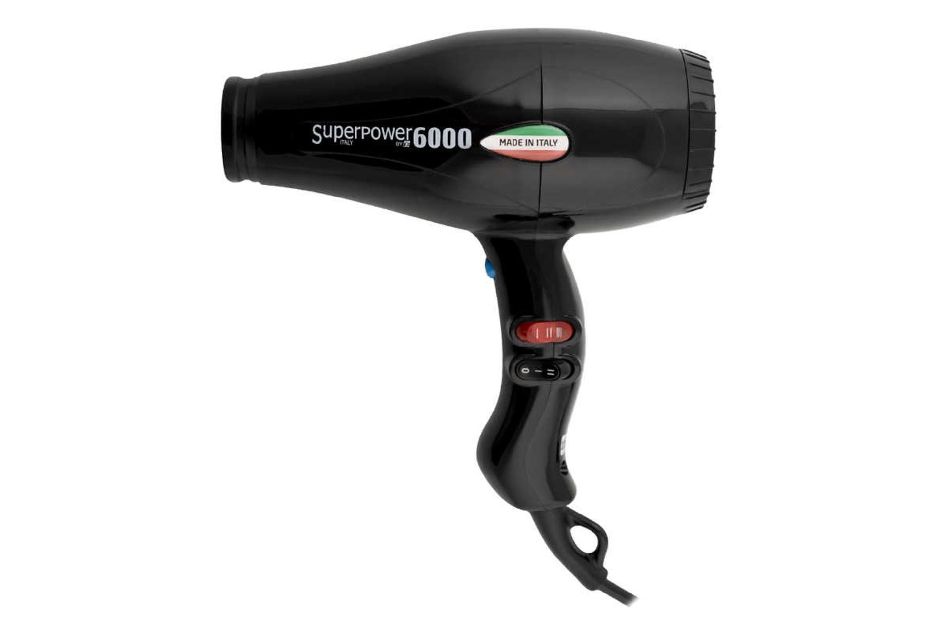 نمای سمت راست سشوار تکنو درای Superpower 6000