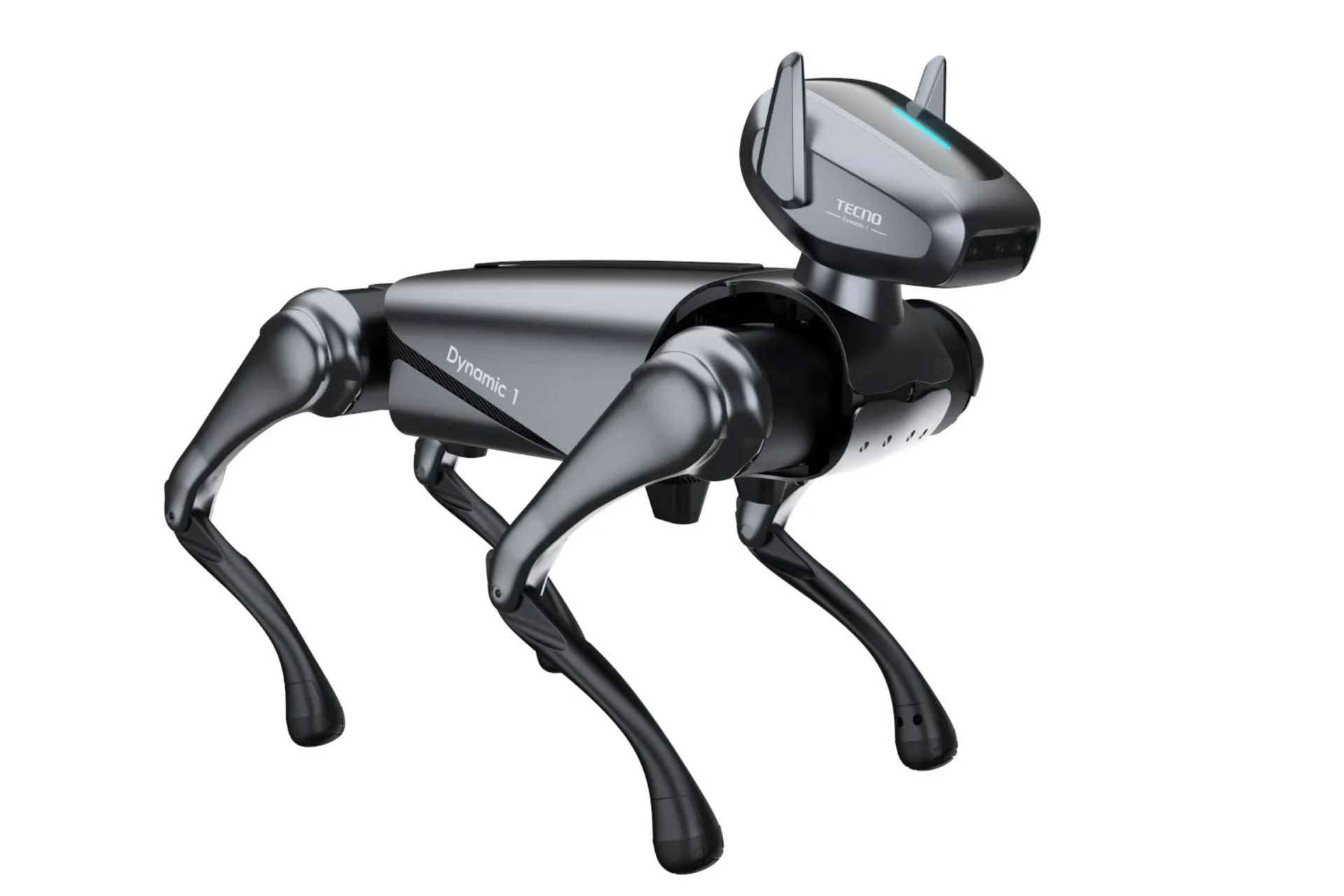 رندر رسمی سگ رباتیک هوش مصنوعی تکنو دینامیک ۱ پس زمینه سفید