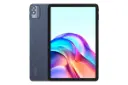 نمای کلی تبلت تکنو مگاپد 11 / Tecno MEGAPAD 11 با نمایشگر روشن و نمایش دوربین و لوگوی پنل پشت رنگ خاکستری