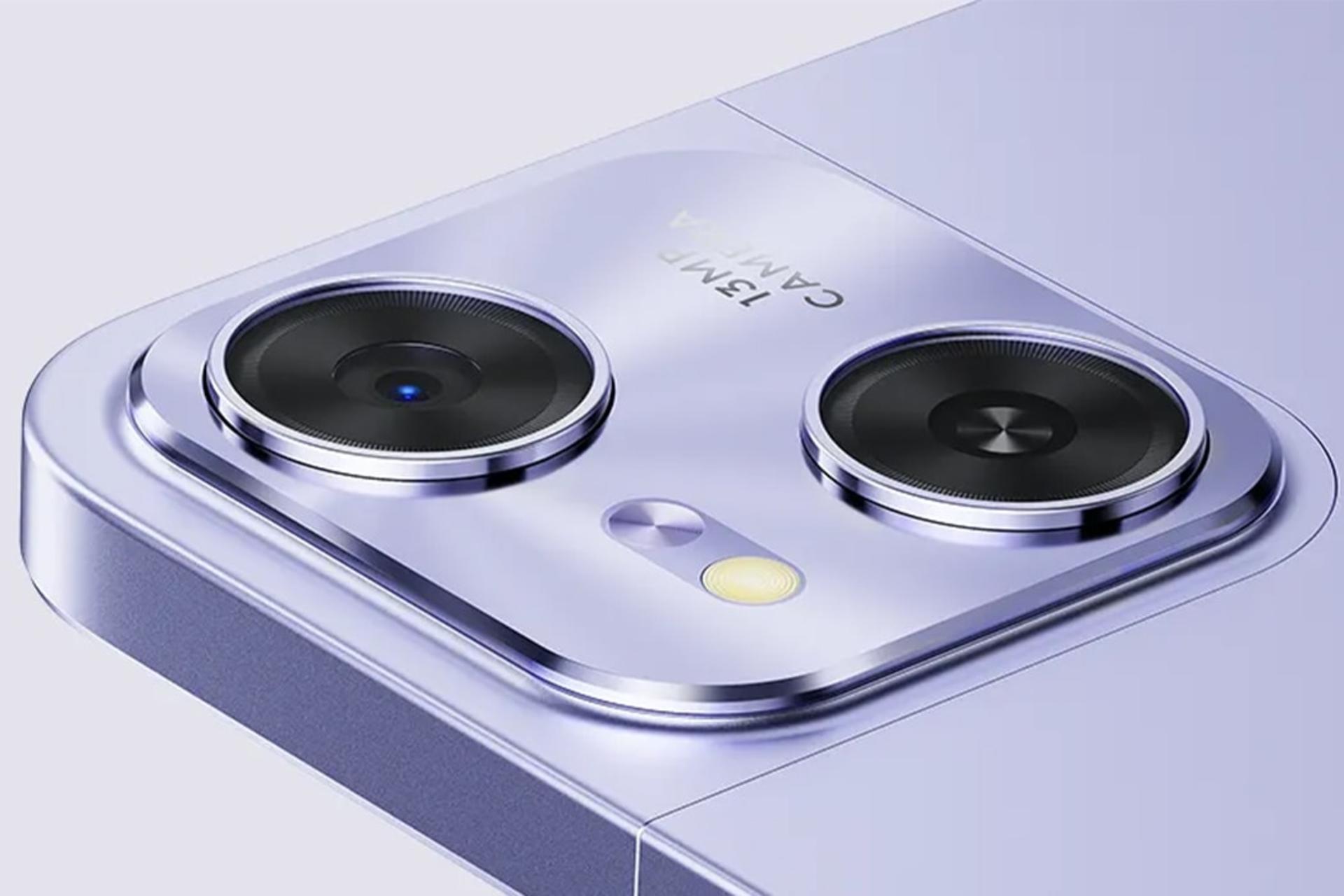 نمای نزدیک تبلت تکنو مگاپد پرو / Tecno MEGAPAD Pro با نمایش جزیره دوربین