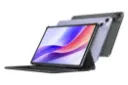 نمای نیمرخ تبلت تکنو مگاپد پرو / Tecno MEGAPAD Pro با نمایش لبه کناری و کیبورد مخصوص