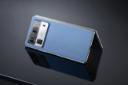 پنل پشت و چینش دوربین گوشی موبایل فانتوم V Fold2 تکنو آبی / Tecno Phantom V Fold2