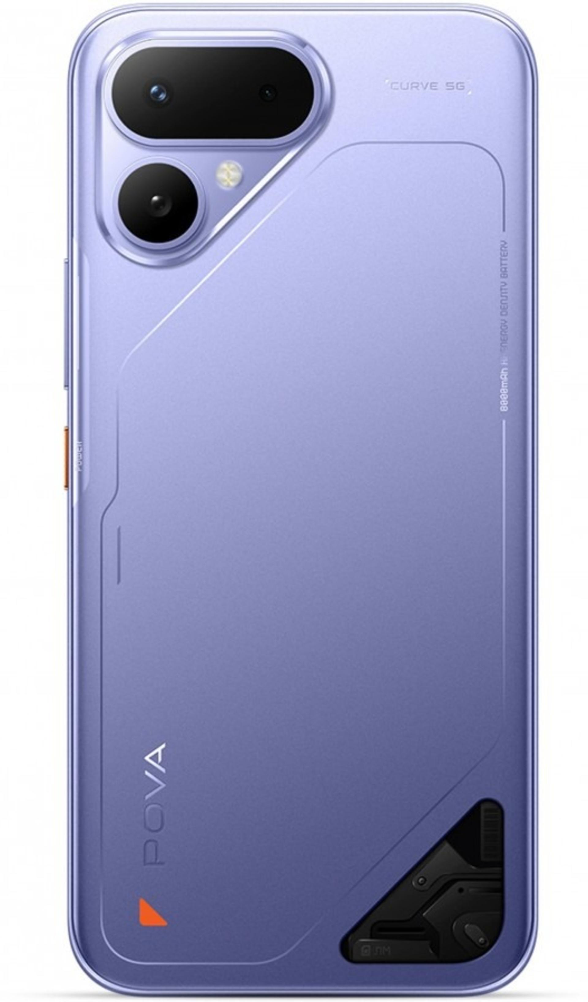 پنل پشت گوشی تکنو پووا Curve 2 رنگ بنفش