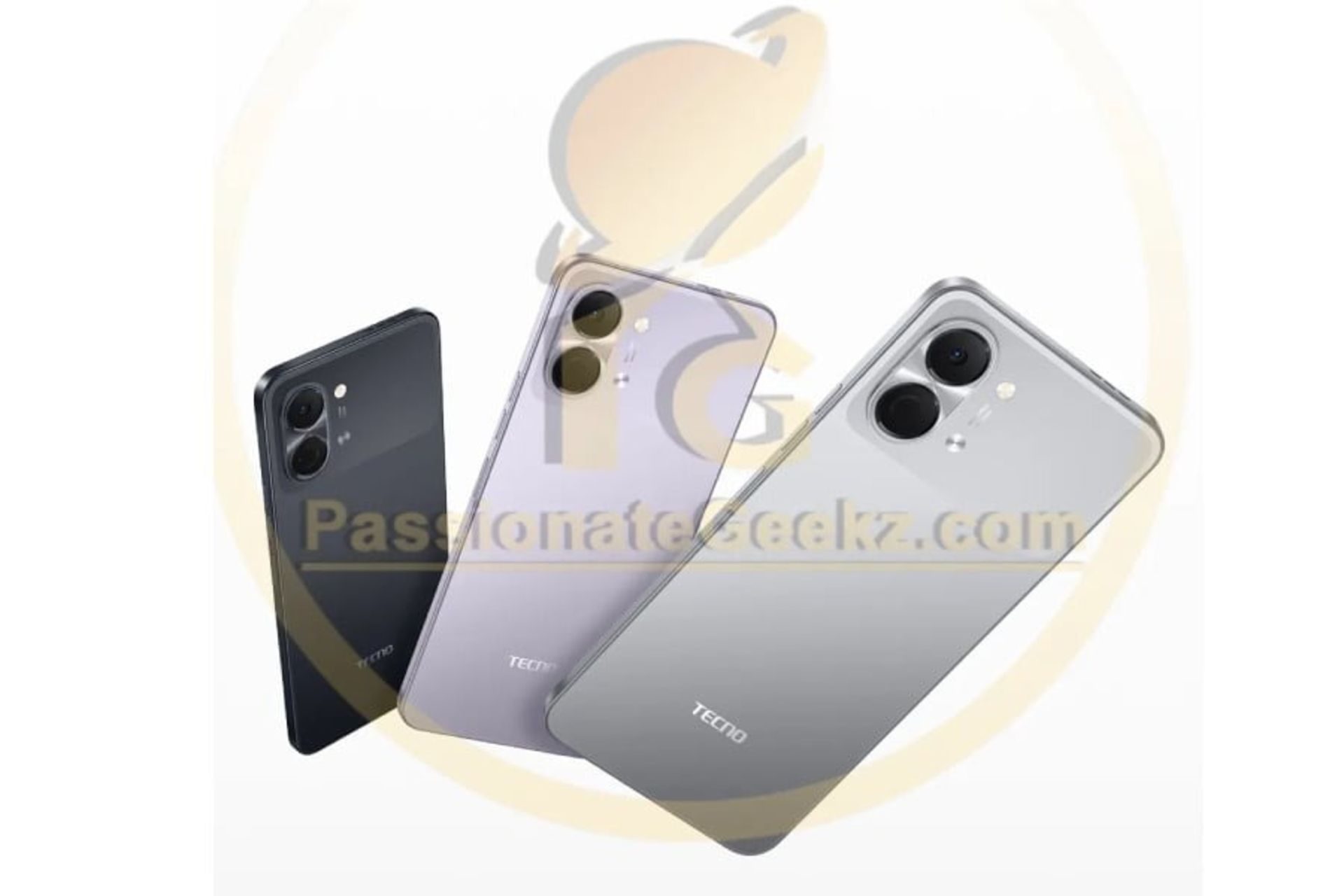 سه عدد گوشی تکنو Spark Go 3 4G کنار هم