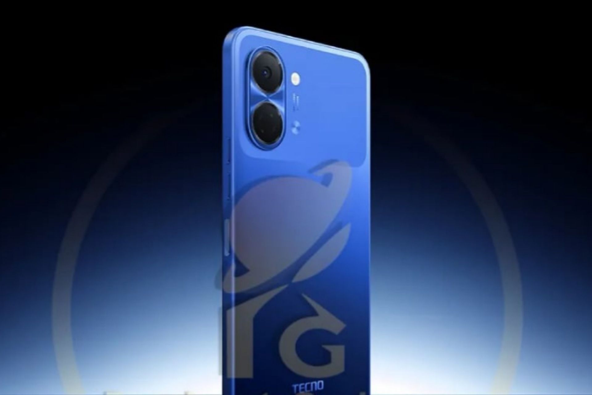 گوشی تکنو Spark Go 3 4G در رنگ آبی