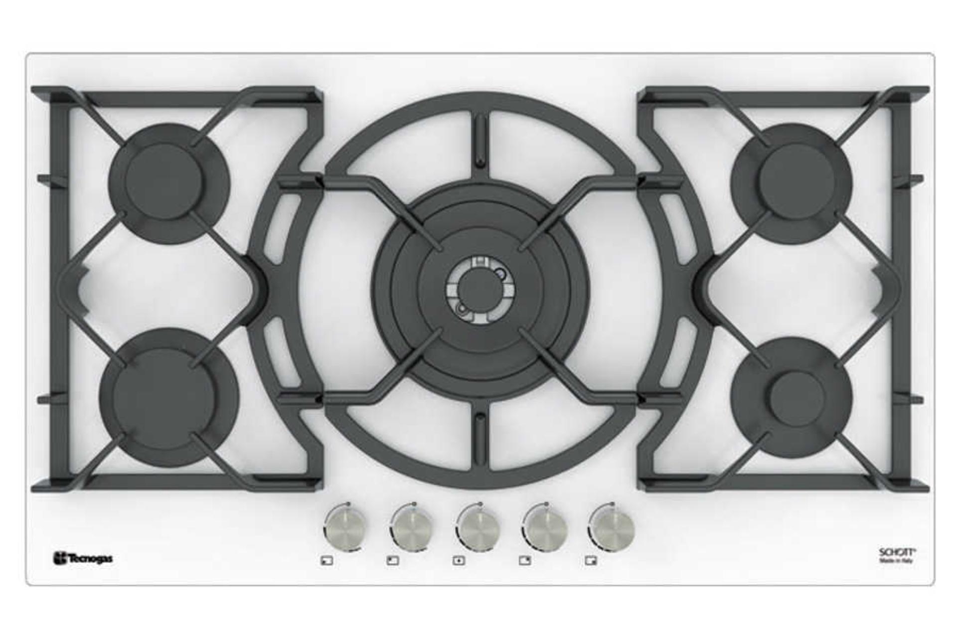نمای بالای اجاق گاز صفحه ای تکنوگاز TTG-15969