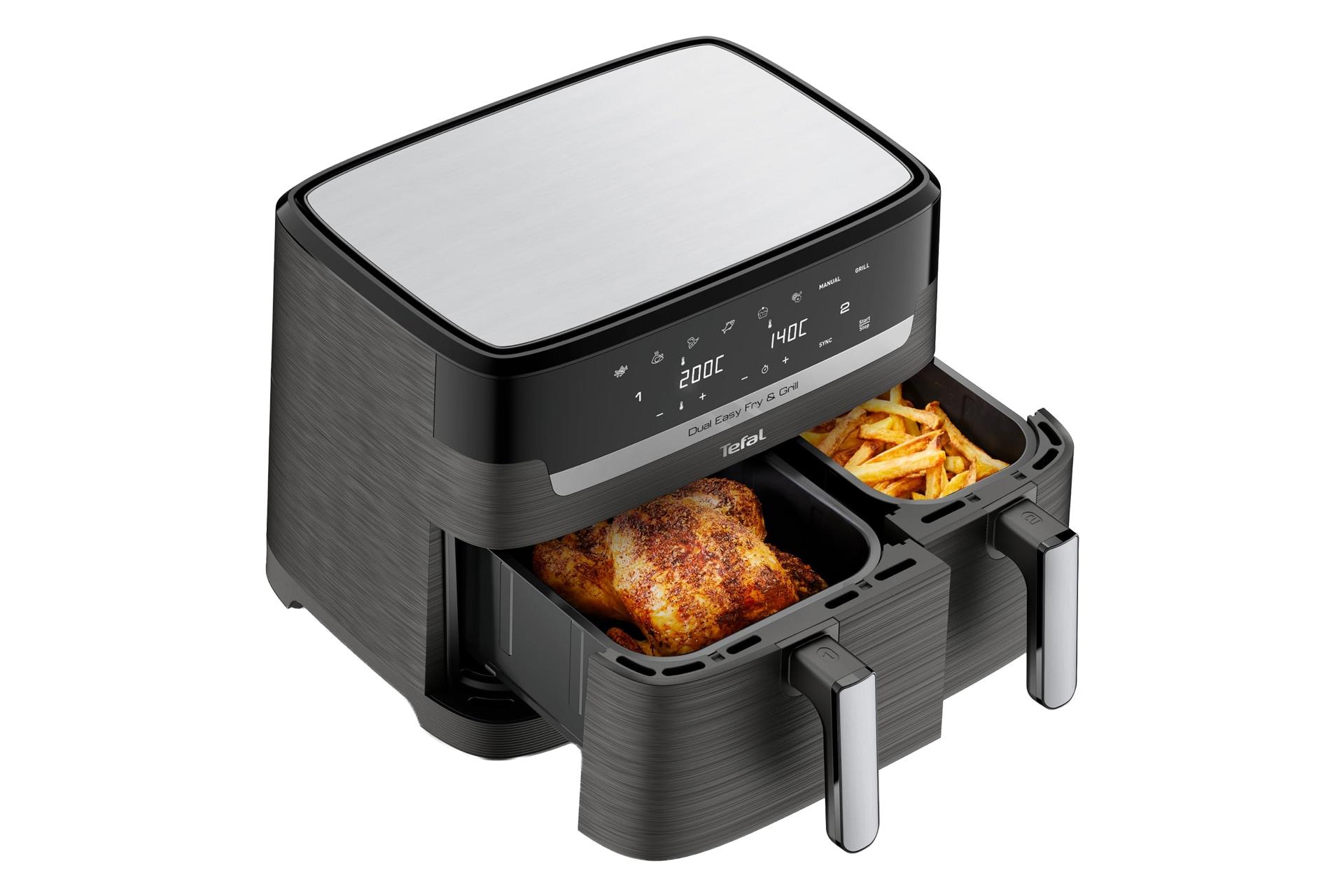 سمت چپ سرخ کن و هواپز تفال Tefal EY905B10