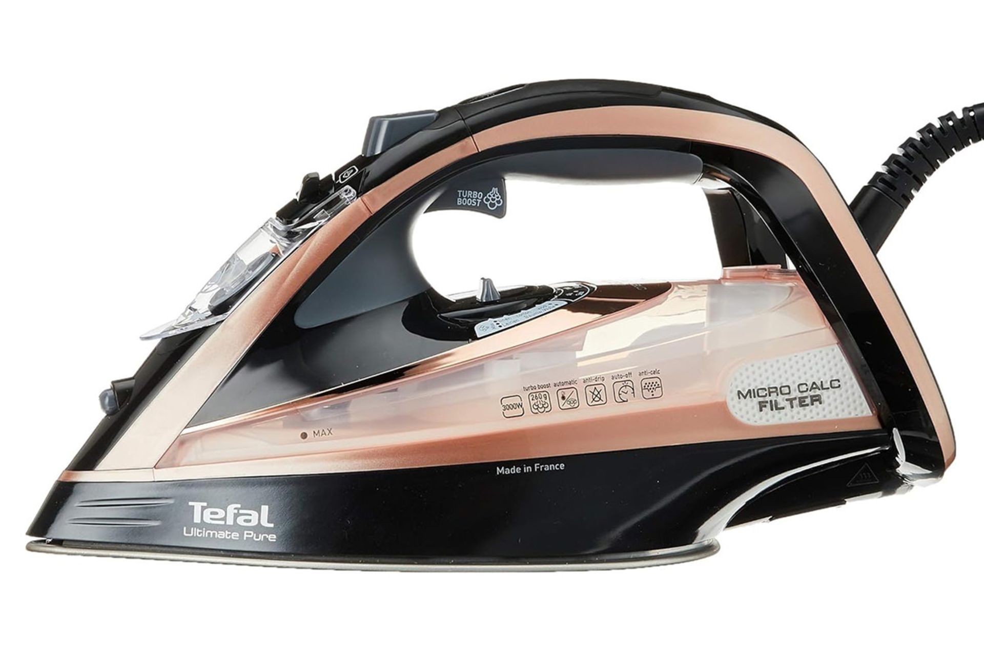 مرجع متخصصين ايران اتو بخار تفال Tefal FV9845 نماي جانبي