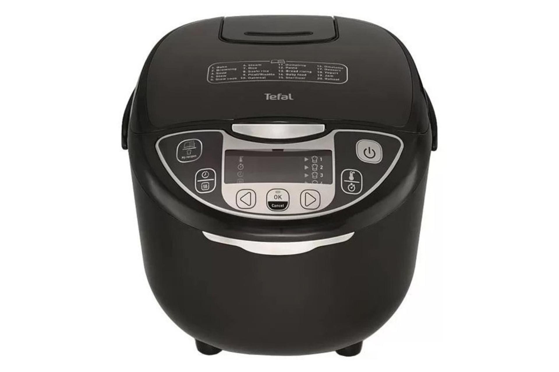پلوپز مولتی کوکر 10 نفره تفال Tefal RK7088 از نمای روبرو