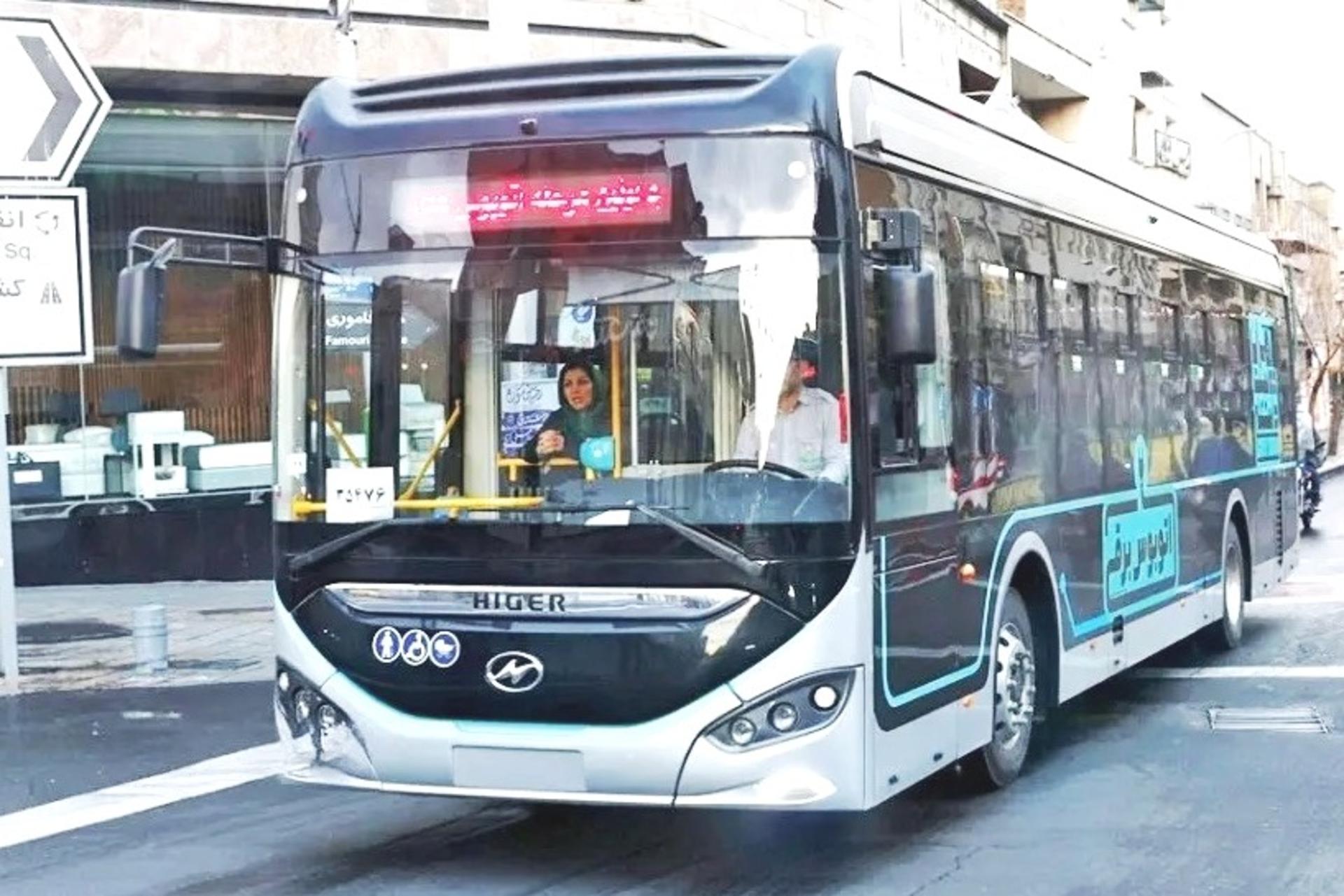 tehran ev bus