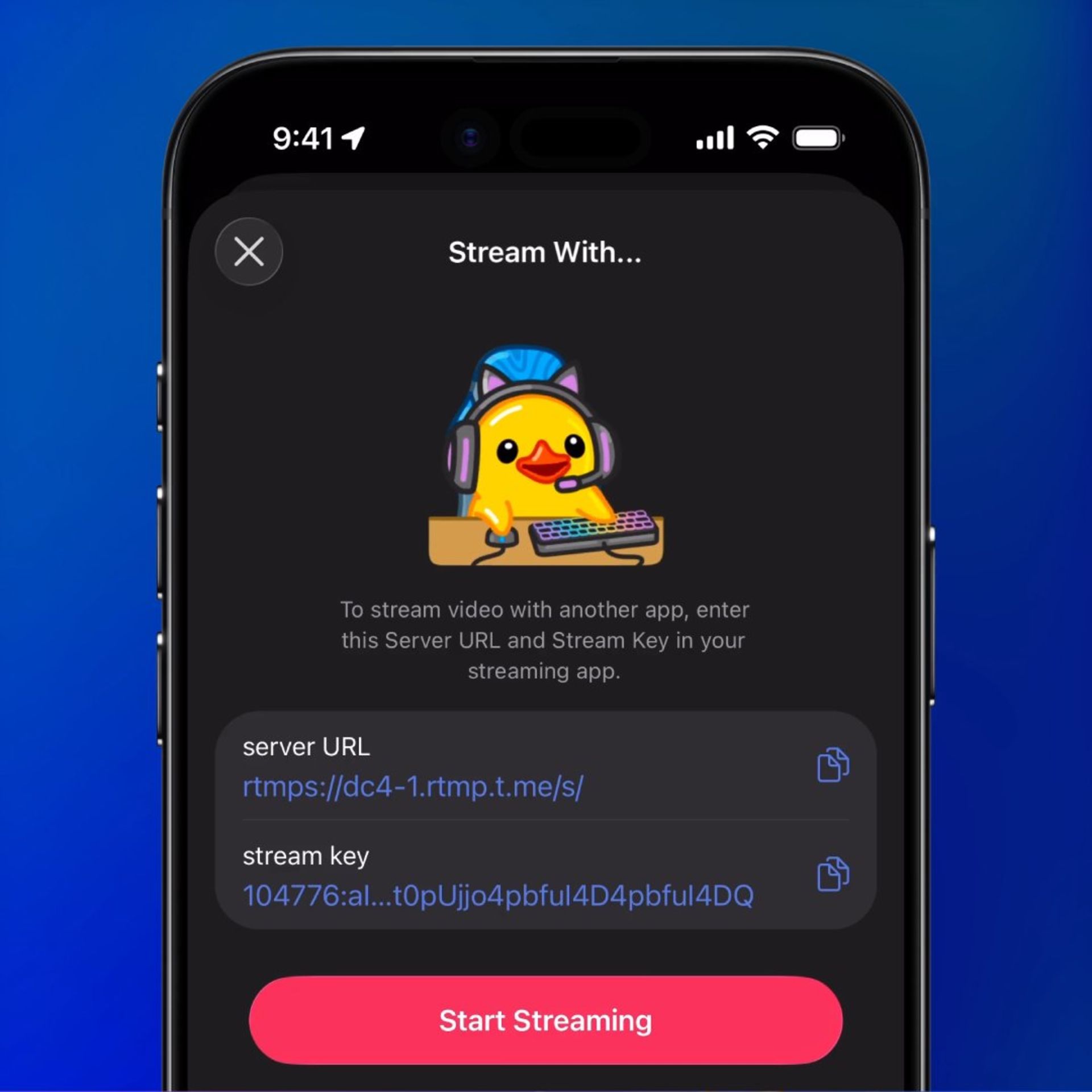 لایو تلگرام