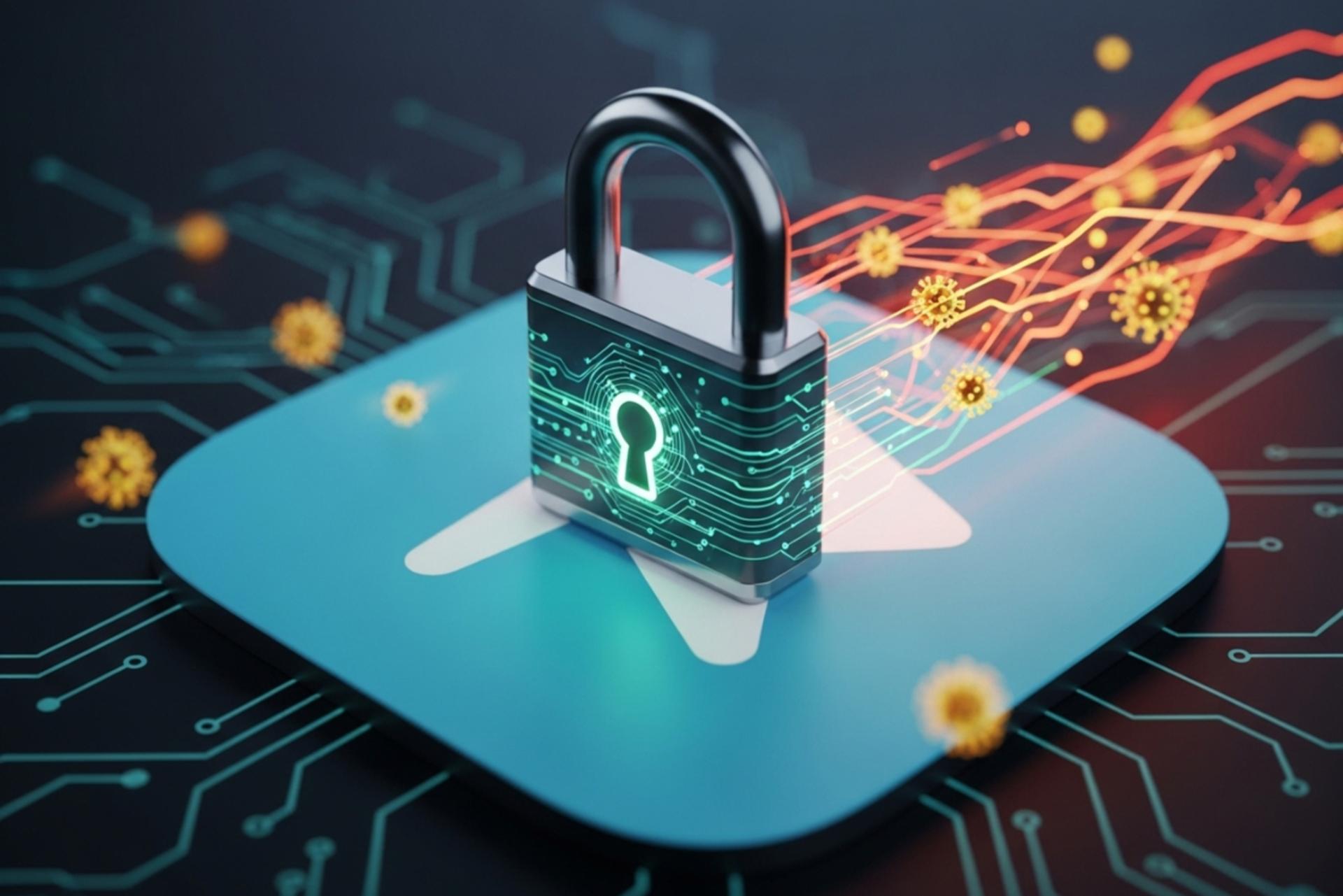 قفل دیجیتال برای امنیت اطلاعات در تلگرام