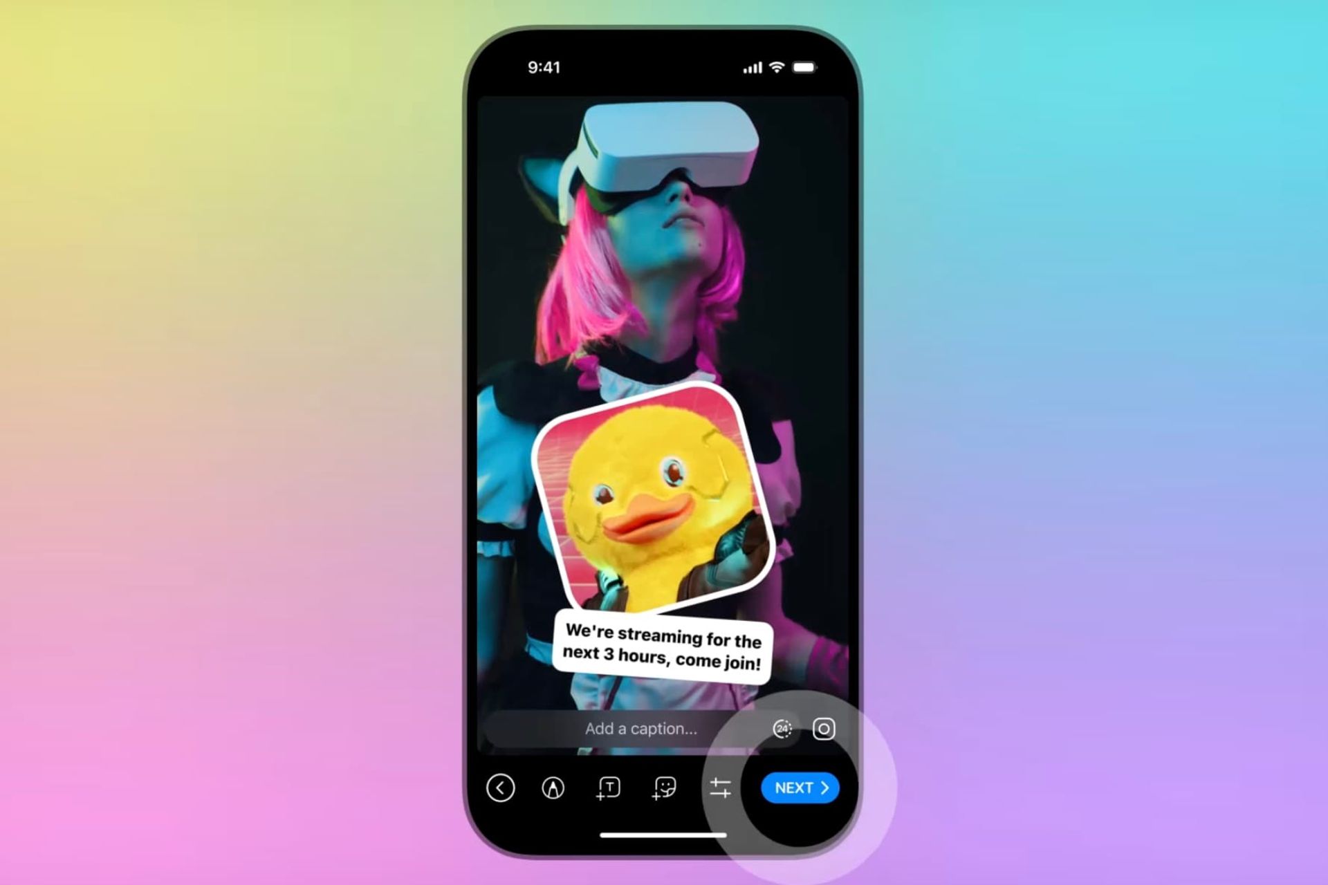 بخش استوری در گروه های تلگرام