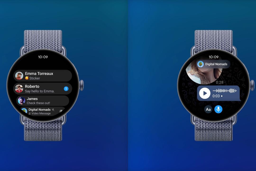 اپلیکیشن تلگرام برای WearOS