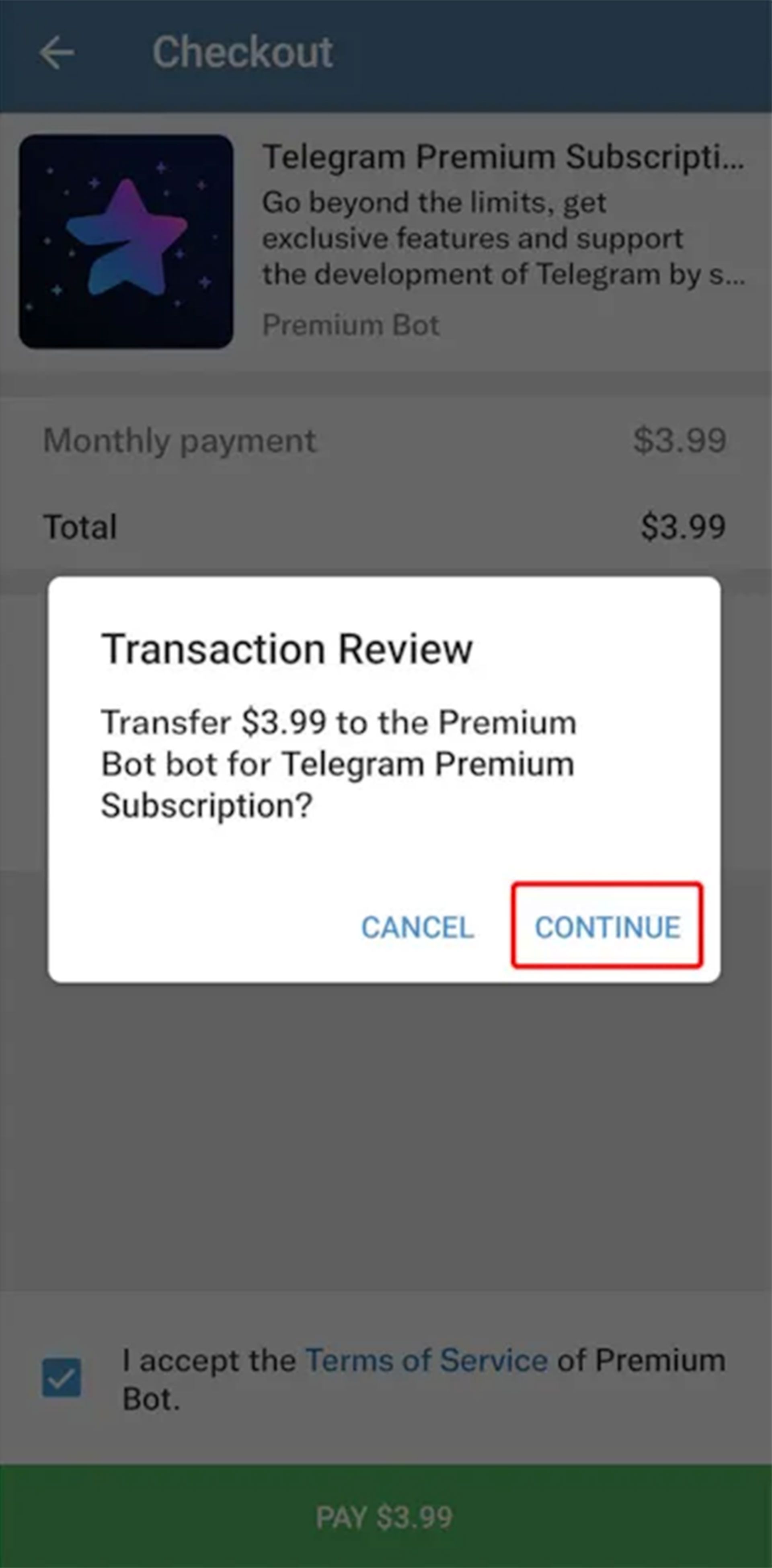 مرجع متخصصين ايران تاييد نهايي پرداخت تلگرام