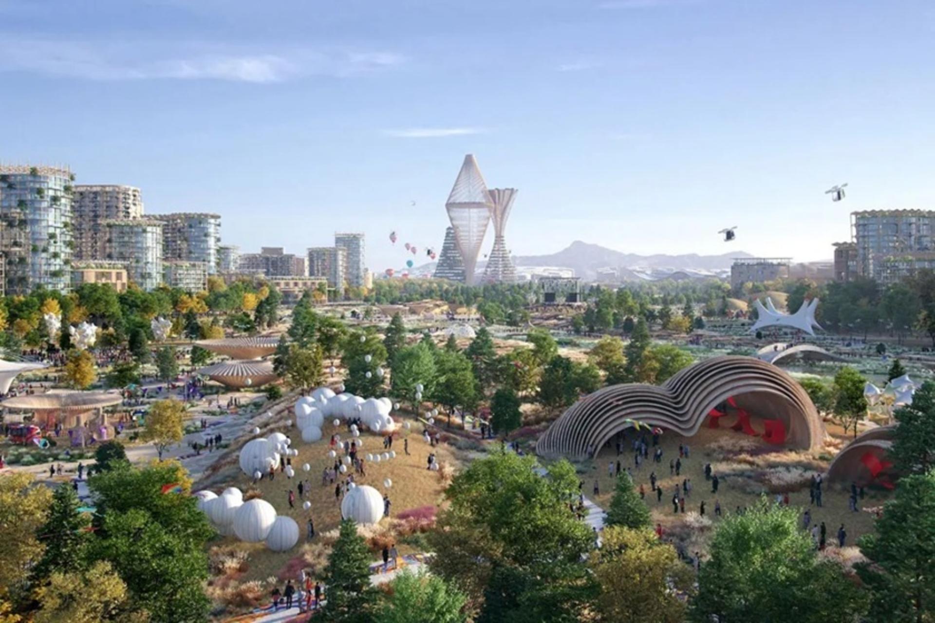 شهر مفهومی و آینده‌نگر «تلوسا»