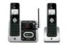 نمای رو به روی تلفن تلسترا Long Range 12750 DECT360 با نمایش پایه اصلی، پایه متحرک و گوشی بی سیم