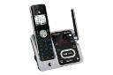 نمای نیمرخ تلفن تلسترا Long Range 12750 DECT360 با نمایش لبه سمت چپ پایه اصلی و گوشی بی سیم