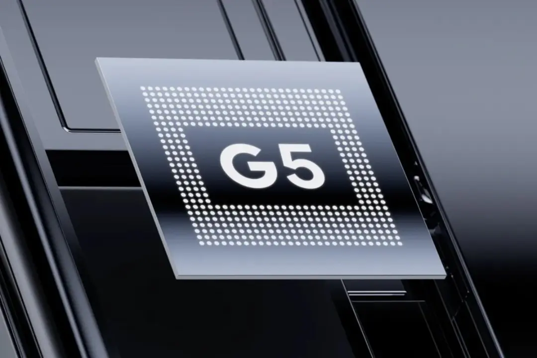 طرح گرافیکی از تراشه‌ی تنسور G5