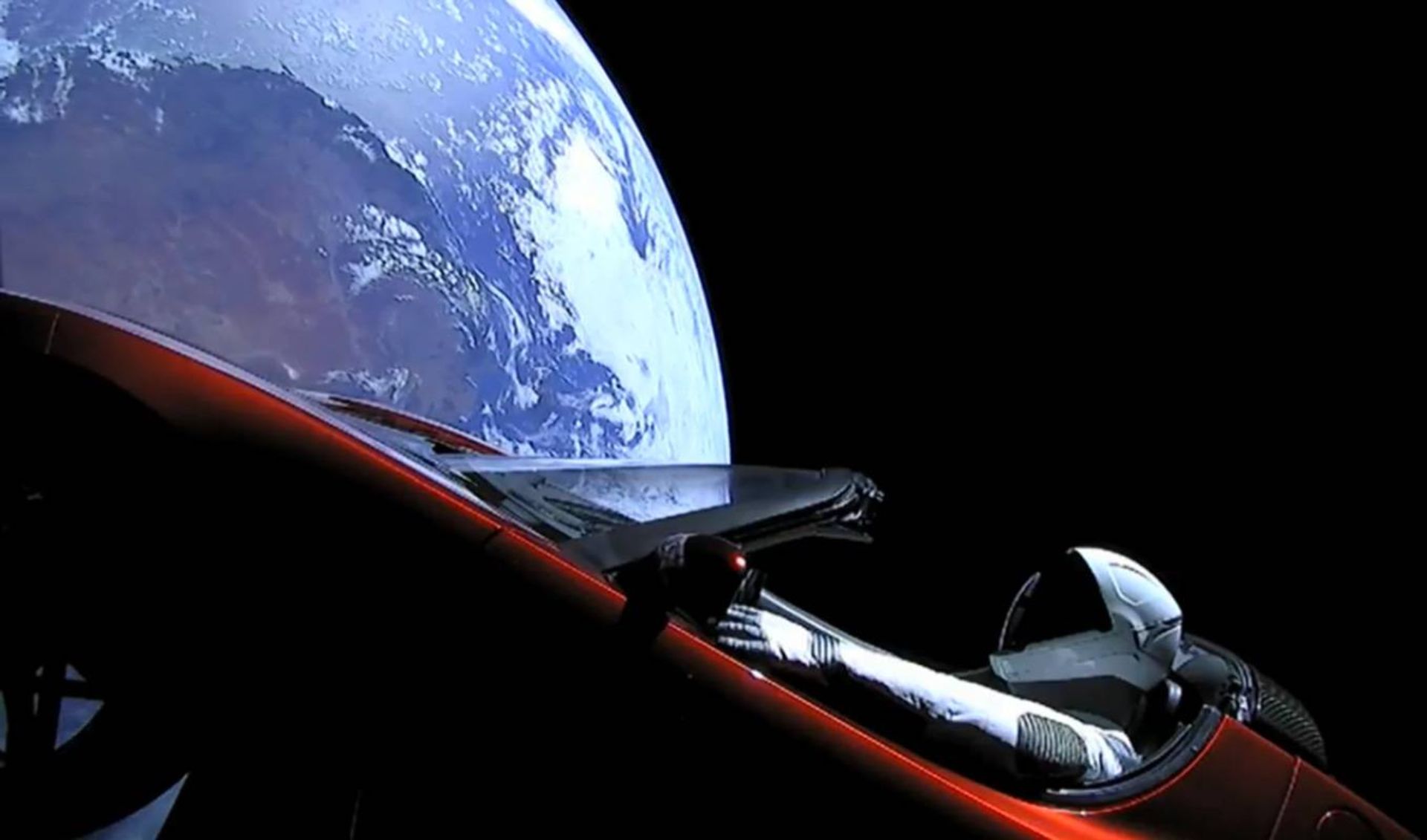 Elon Musk's Tesla Roadster