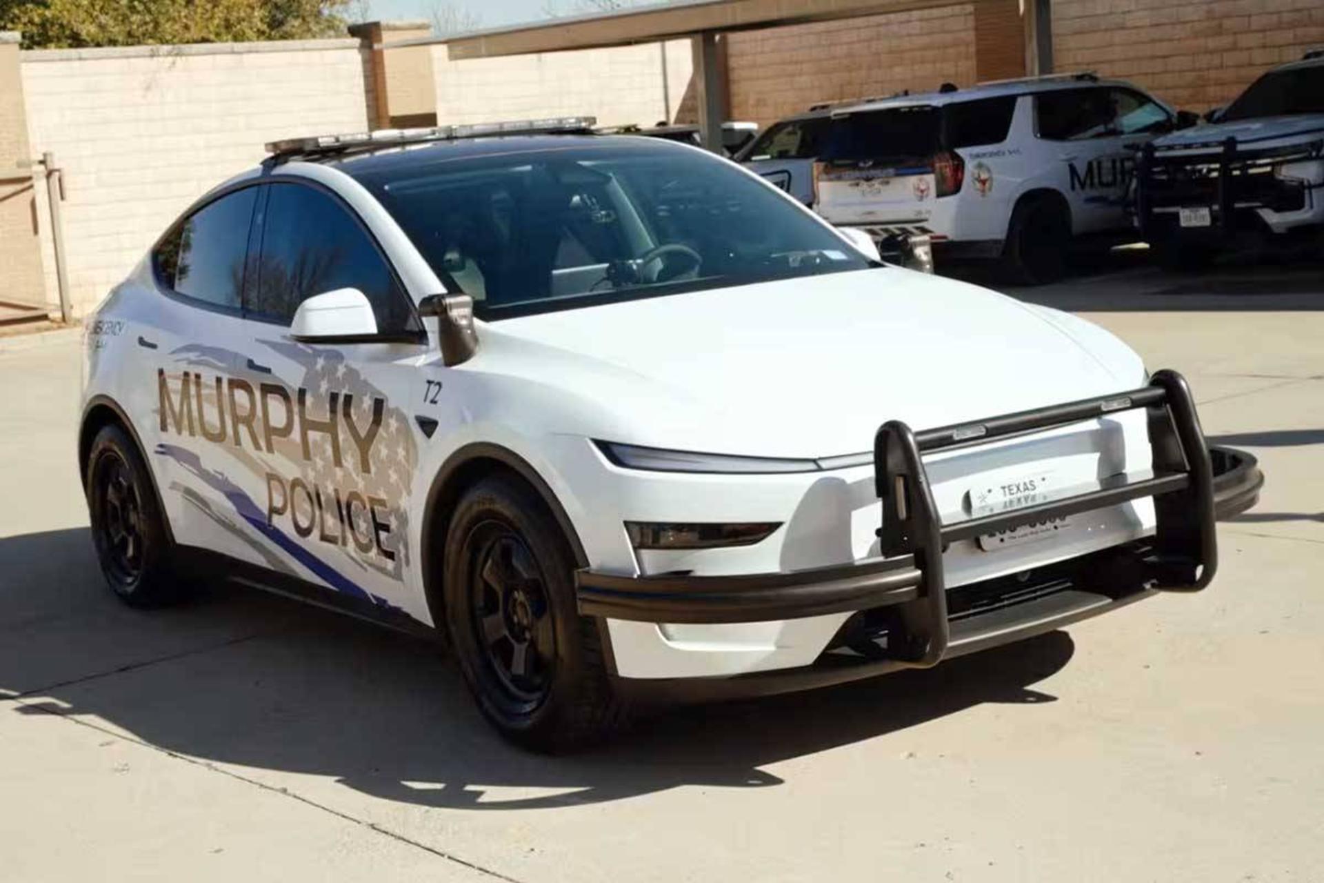 تسلا مدل Y اداره پلیس تگزاس آمریکا