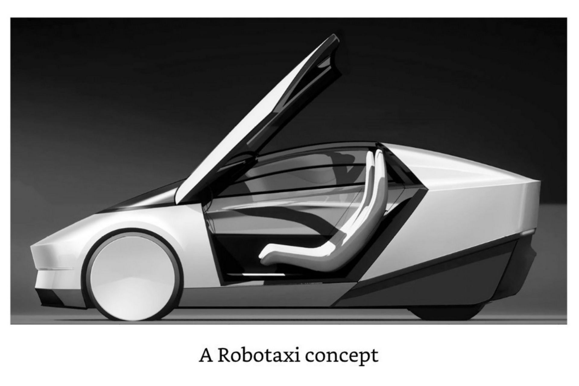 Tesla Robotaxis concept design