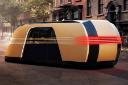 تسلا روبو ون Tesla Robovan نمای پشت و جانبی