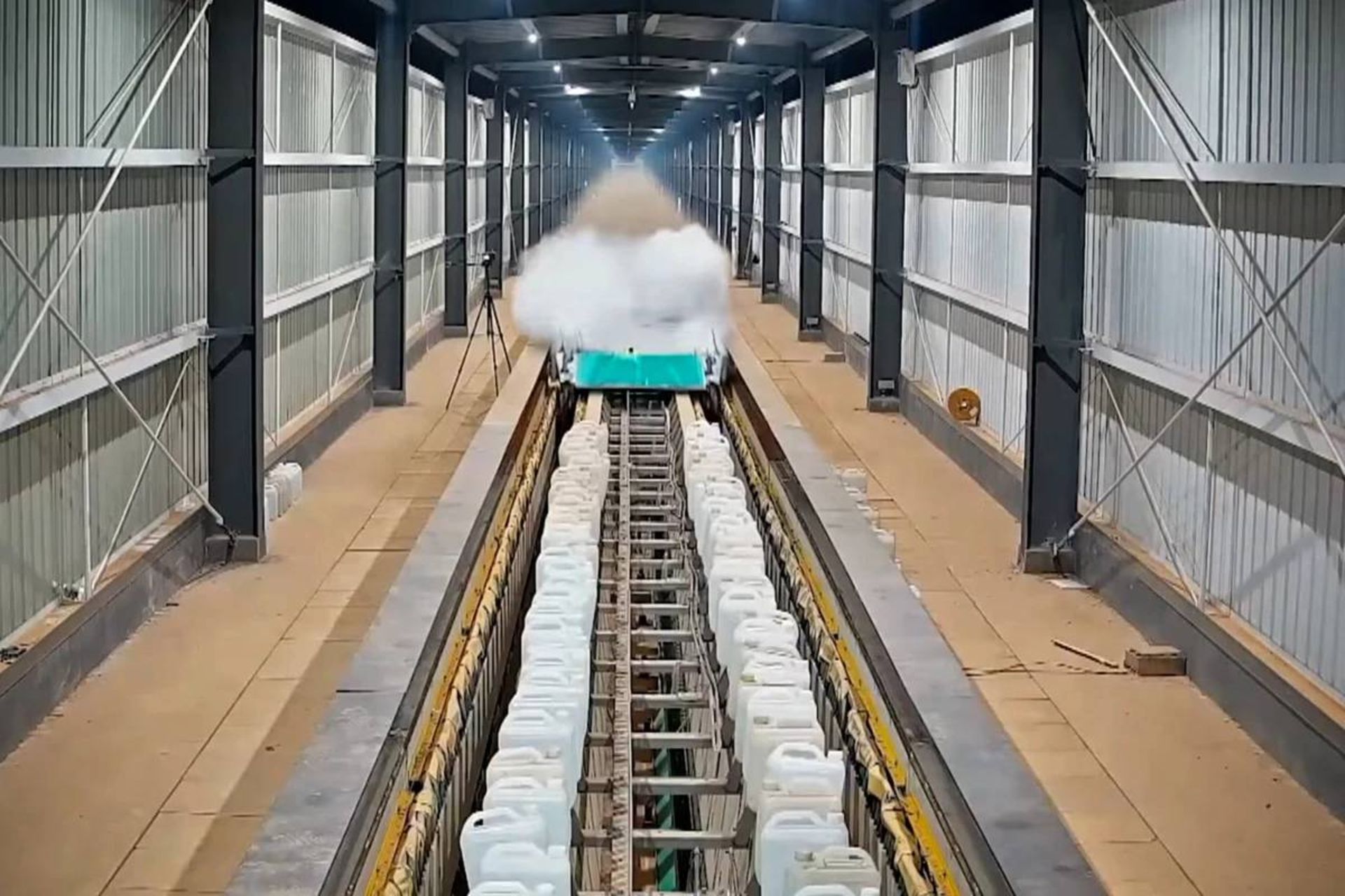 محل تست قطار مغناطیسی چین