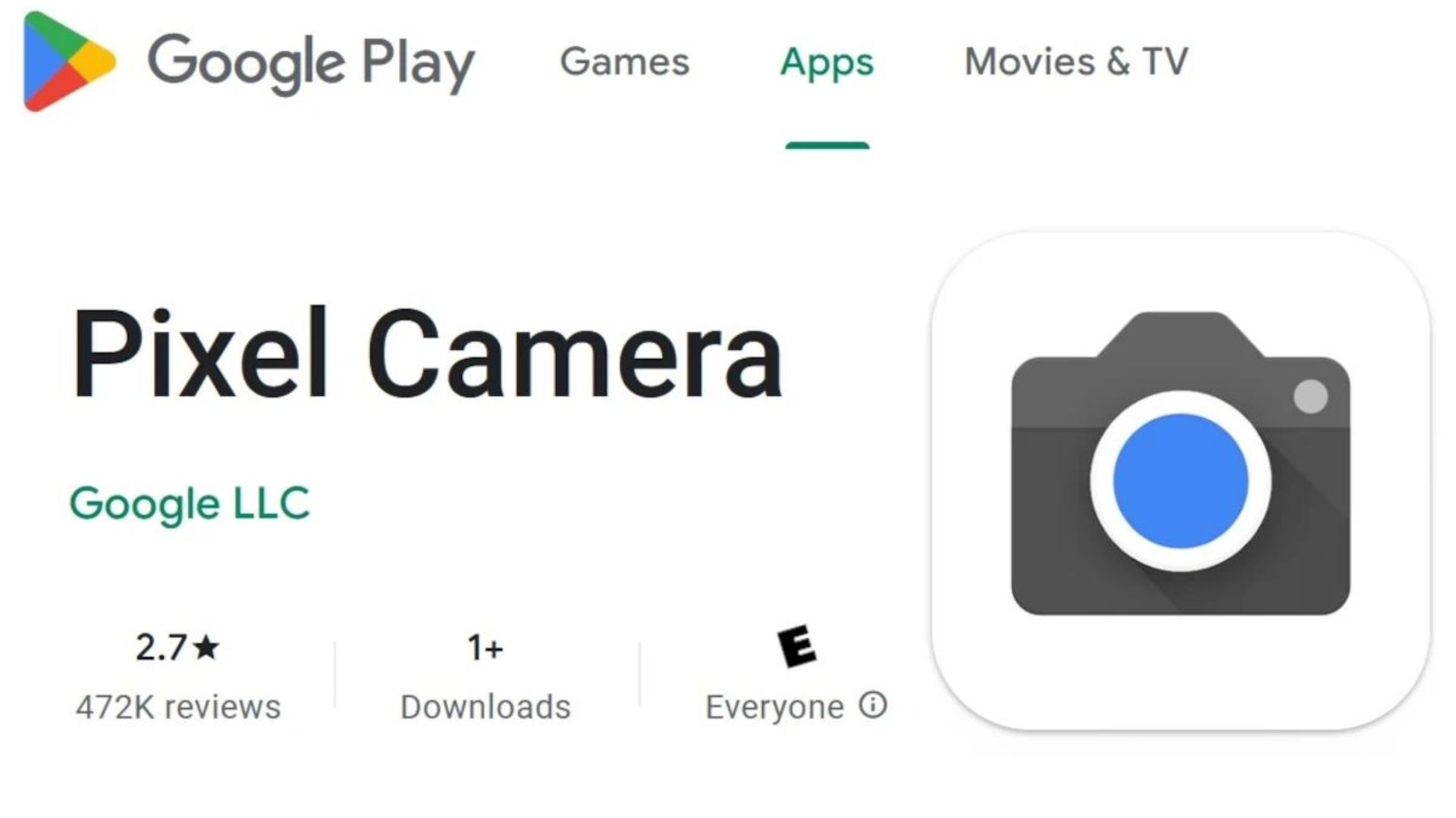 برنامه Pixel Camera