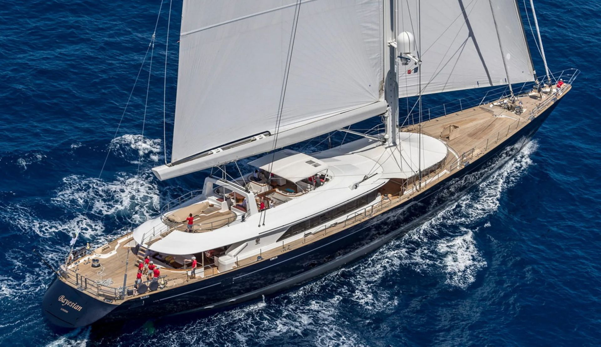 کشتی لوکس تفریحی بیژن Bayesian’s Superyacht