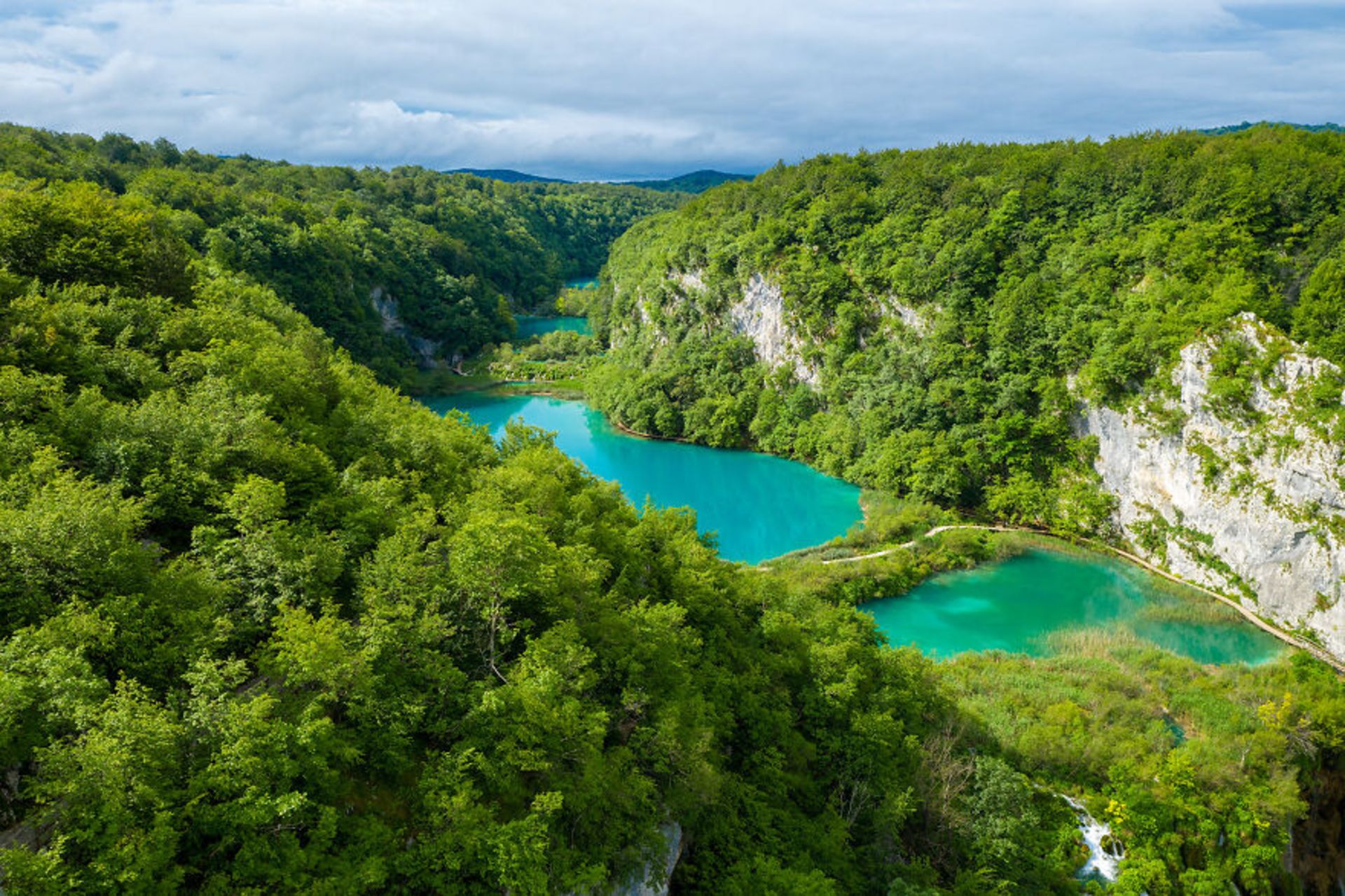 دریاچه Plitvice در کرواسی