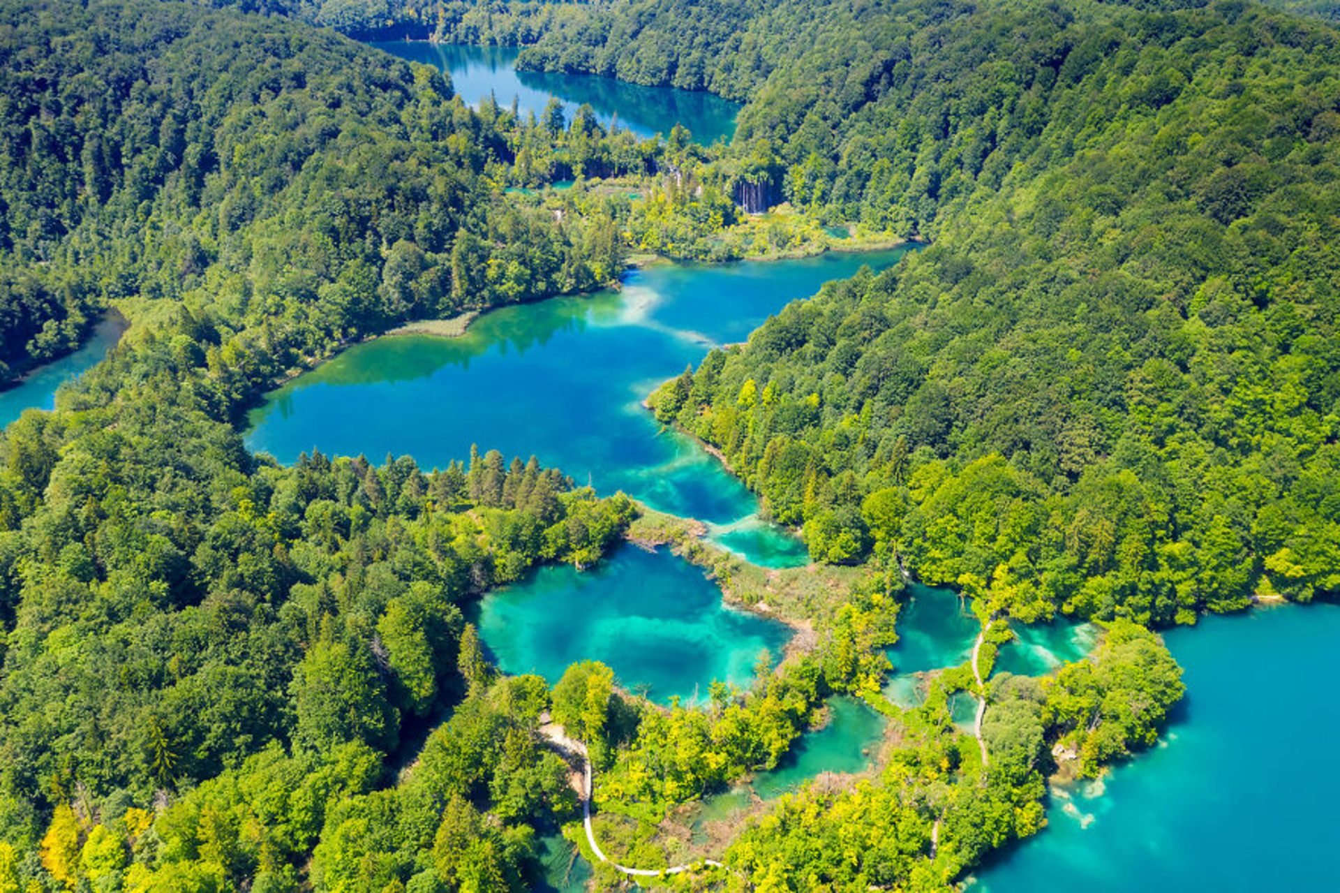 دریاچه Plitvice در کرواسی