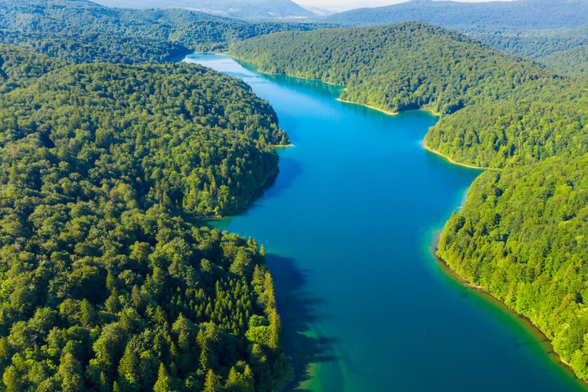دریاچه Plitvice در کرواسی