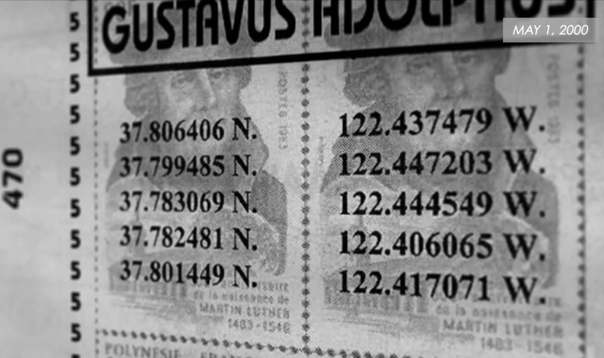 مختضات جغرافیایی در آگهی روزنامه